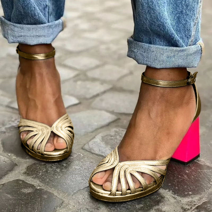 MOLLY | CLASSIC ANKLE STRAP SANDALS