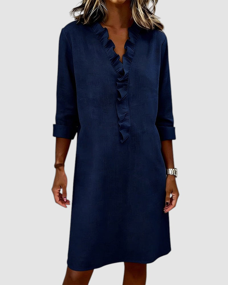 ALESSANDRA | SHIFT MIDI DRESS