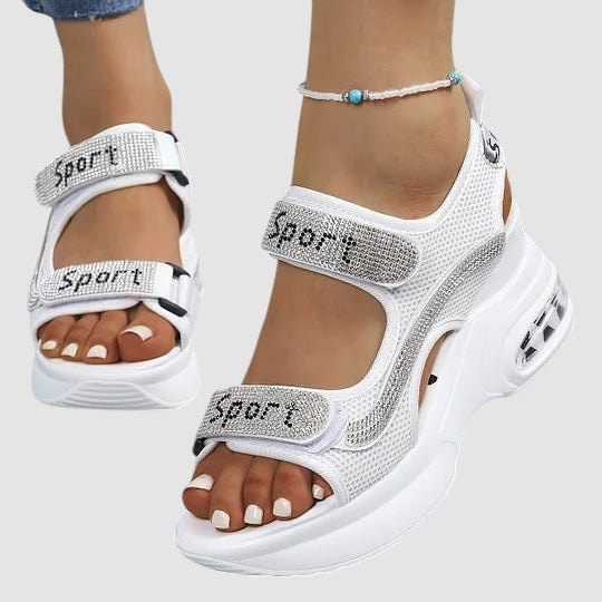 AUDRINA | ORTHOPAEDIC PLATFORM SANDALS