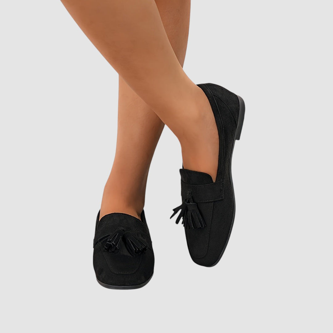 EDMONDA | ORTHOPAEDIC NAVY LOAFERS