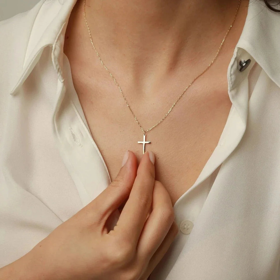 AURORA | CROSS NECKLACE