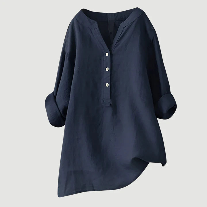 Freja | Airy and comfortable button-up shirt