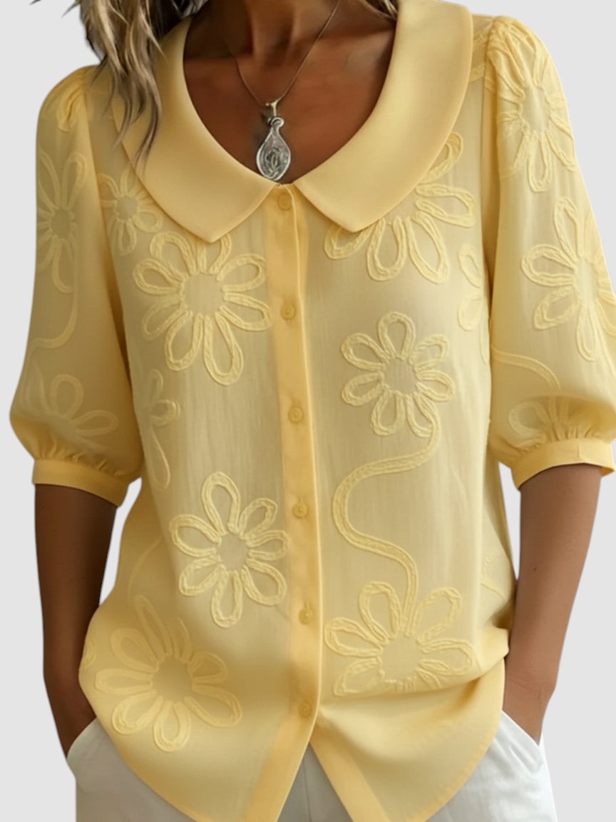 KAYLEIGH | LIGHT FLORAL BLOUSE
