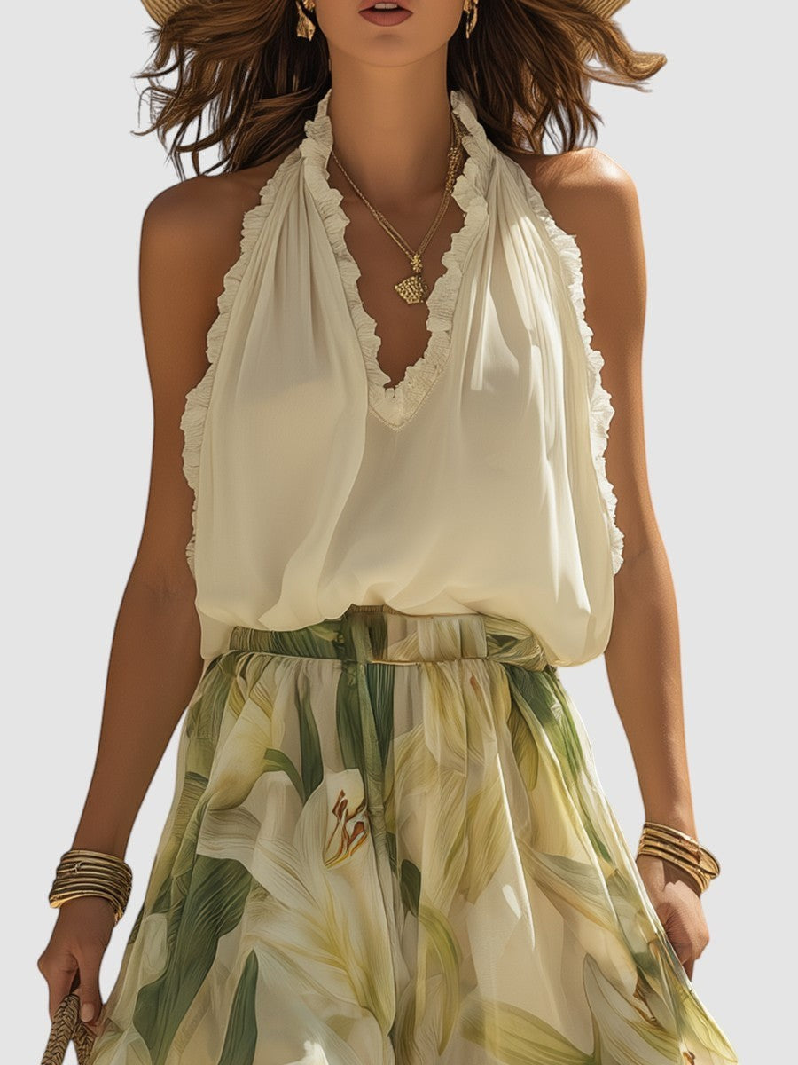 RUTH | FLORAL TROUSER SET