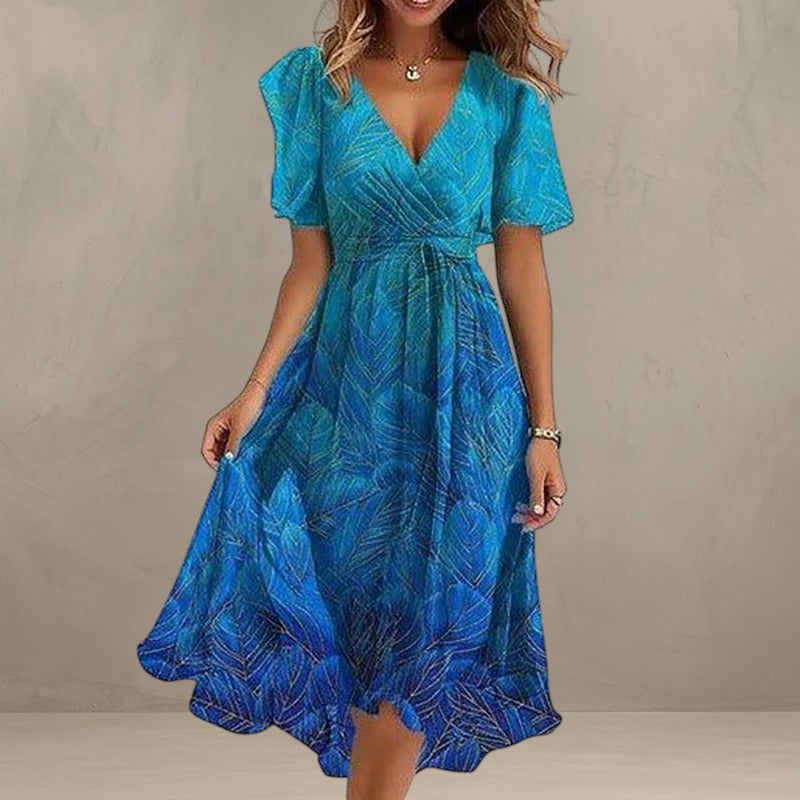 YADA | ELEGANT COLOURFUL DRESS