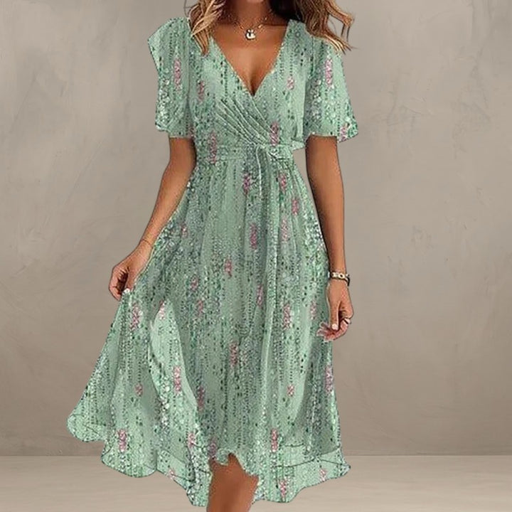 YADA | ELEGANT COLOURFUL DRESS