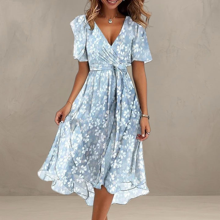 YADA | ELEGANT COLOURFUL DRESS
