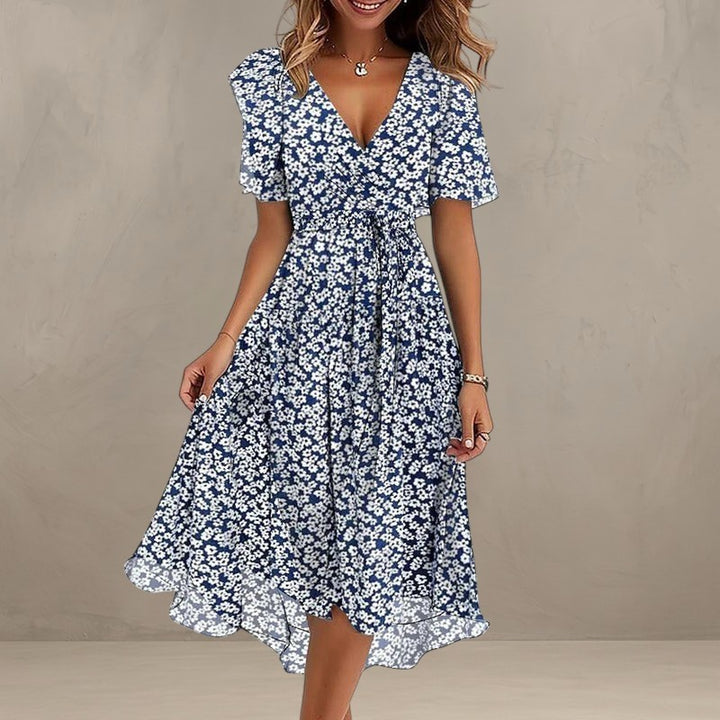 YADA | ELEGANT COLOURFUL DRESS