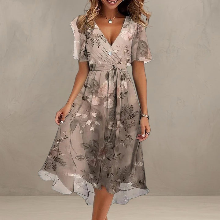 YADA | ELEGANT COLOURFUL DRESS