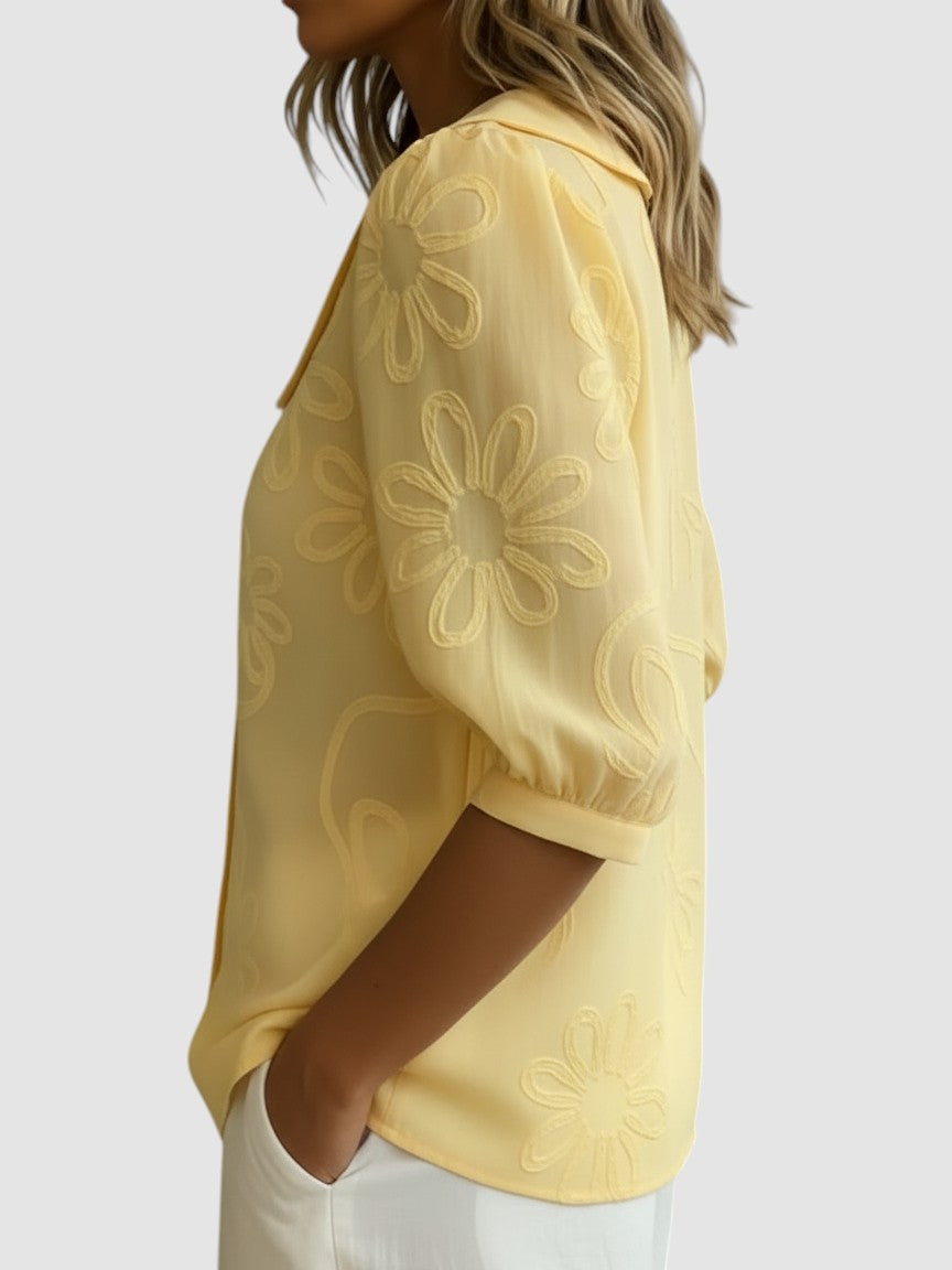 KAYLEIGH | LIGHT FLORAL BLOUSE