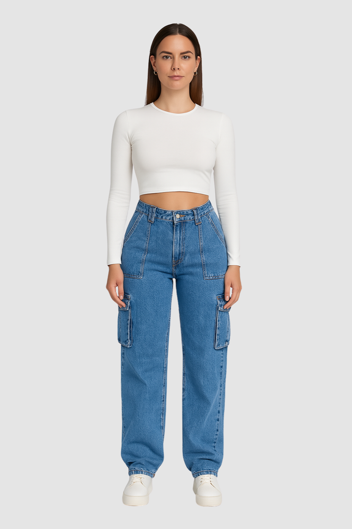 Women’s Jeans – Denim-Look, Functional & Straight-Leg