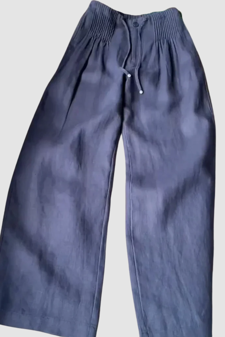 ROSY | Wide-Leg Drawstring Trousers