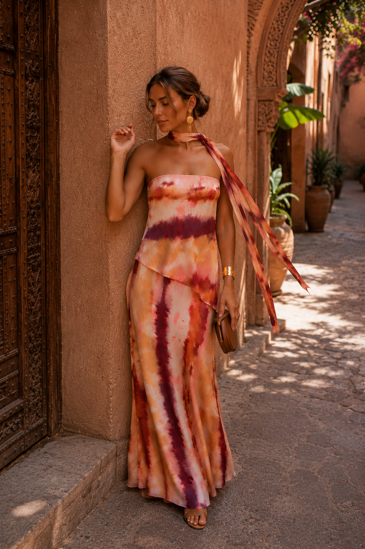 LUCIA | STRIPED COASTAL SUMMER DRESS