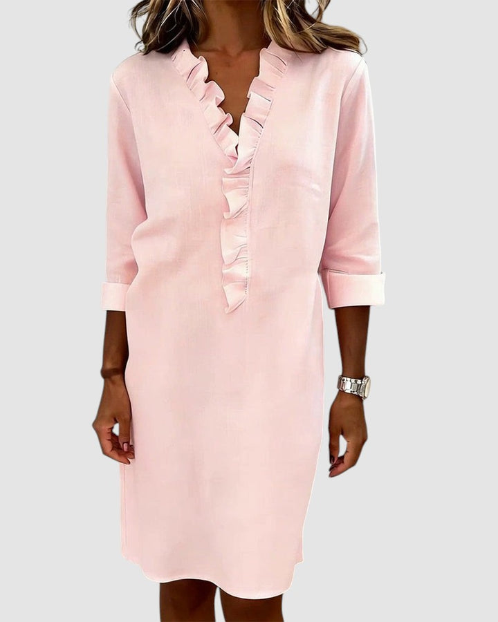 ALESSANDRA | SHIFT MIDI DRESS
