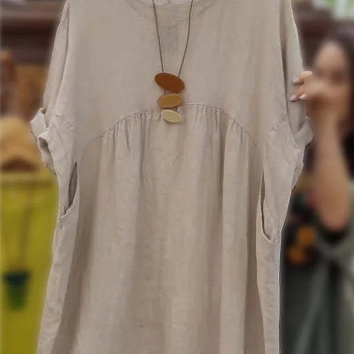 NORMA | RELAXED POCKET MIDI DRESS