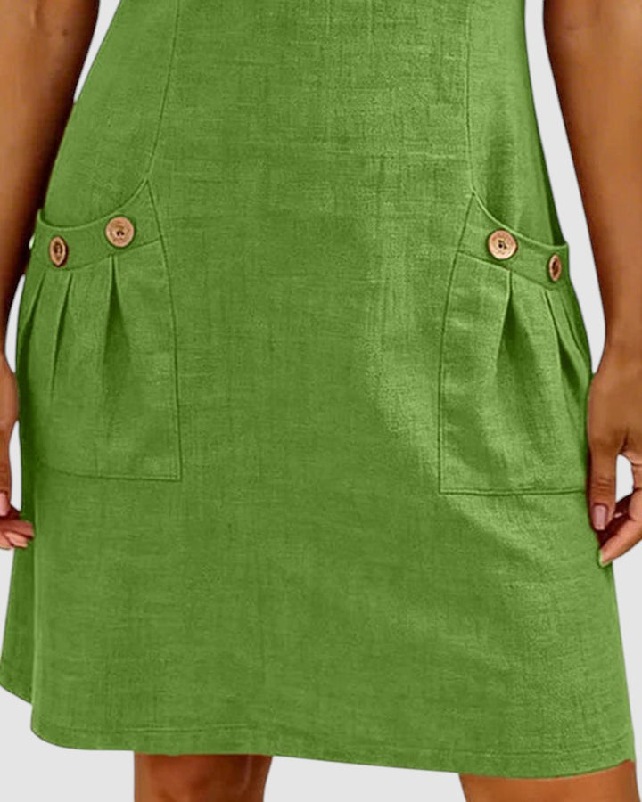 ELIANA | CASUAL A LINE DRESS