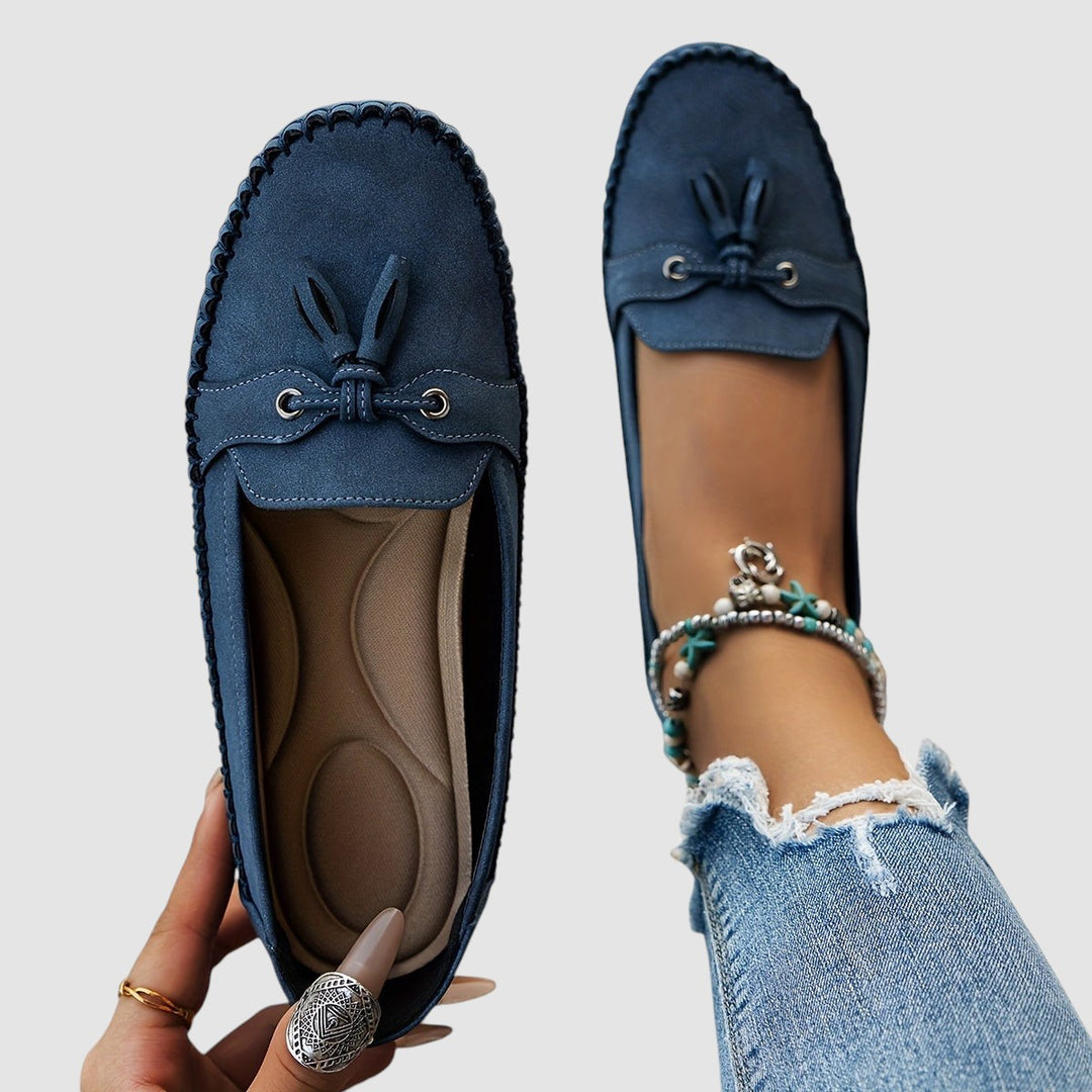 NATALIE | CLASSIC LOAFERS WITH TASSEL DETAIL