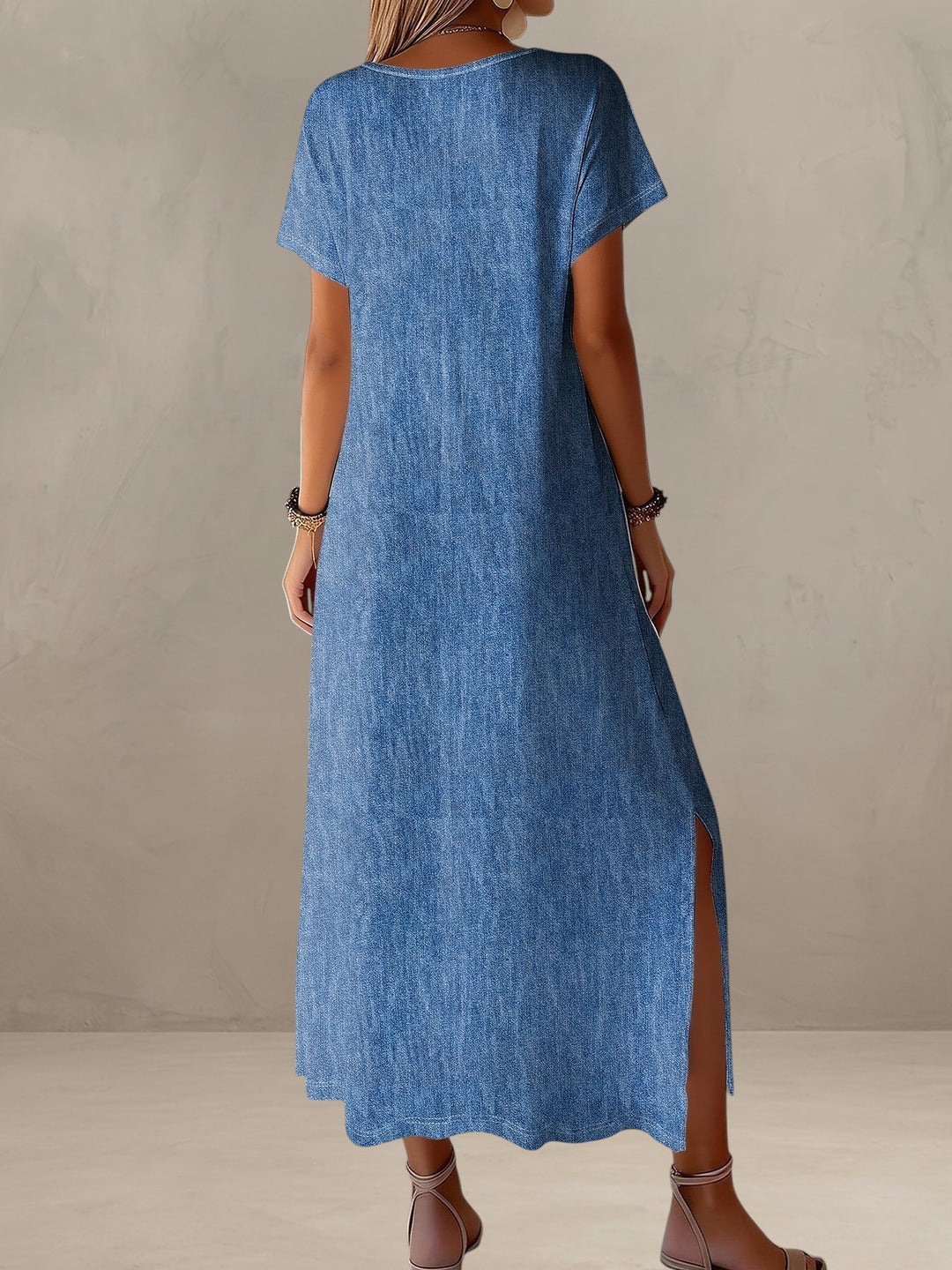 ELEONORA | RETRO DENIM DRESS