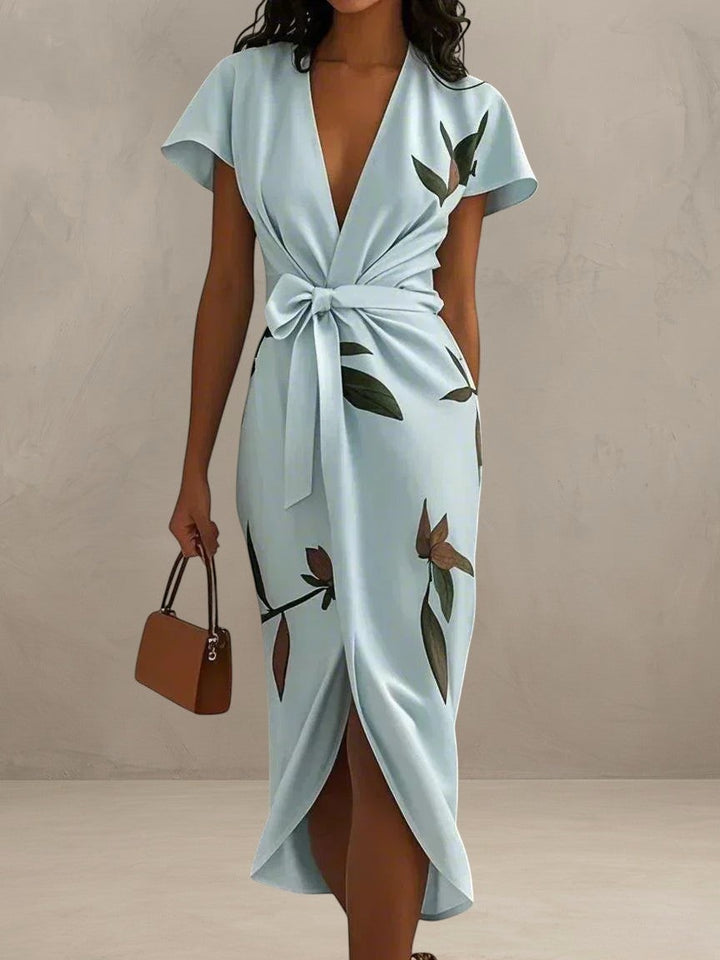 GUISELLE | ELEGANT WRAP DRESS