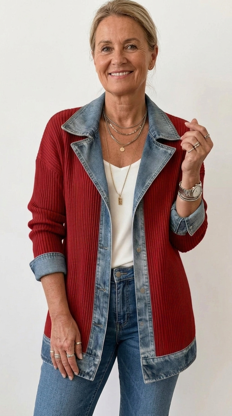 MARGARET | MIXED JACKET