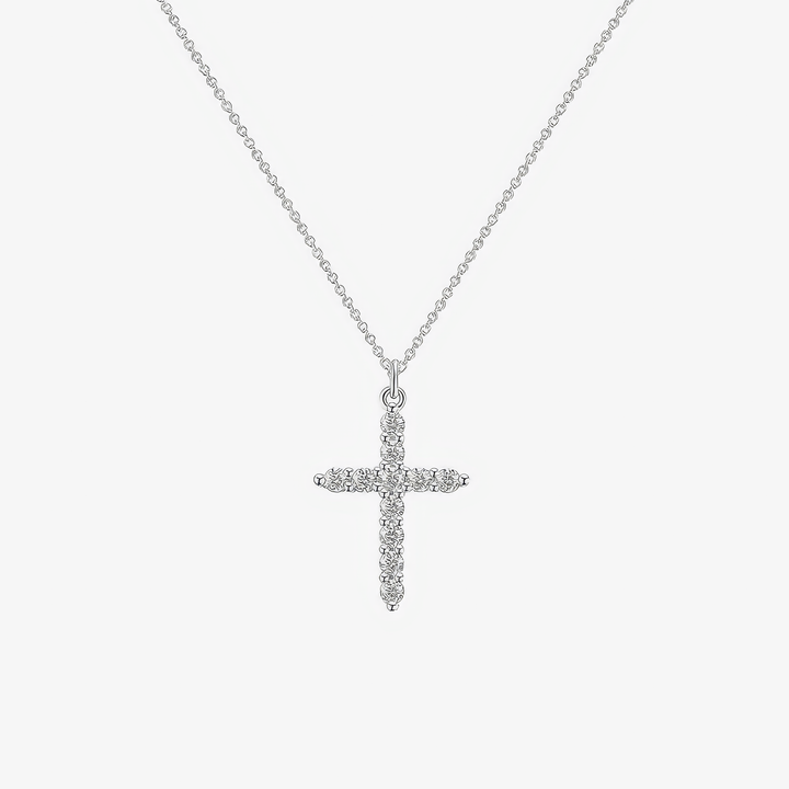 LUMINA | CRYSTAL CROSS NECKLACE