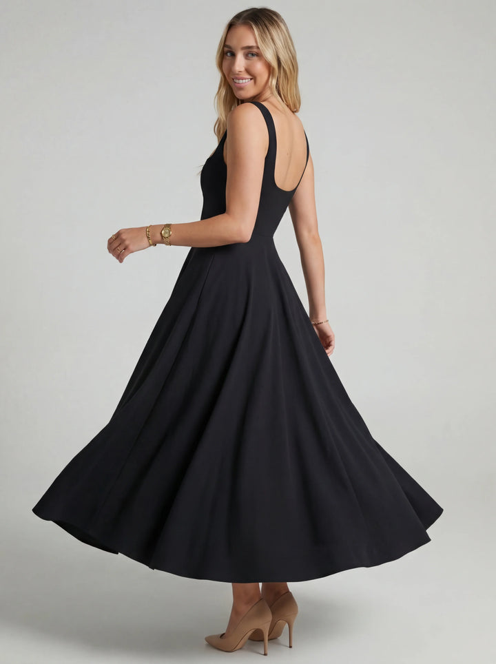 MELISSA | FLARED MIDI DRESS