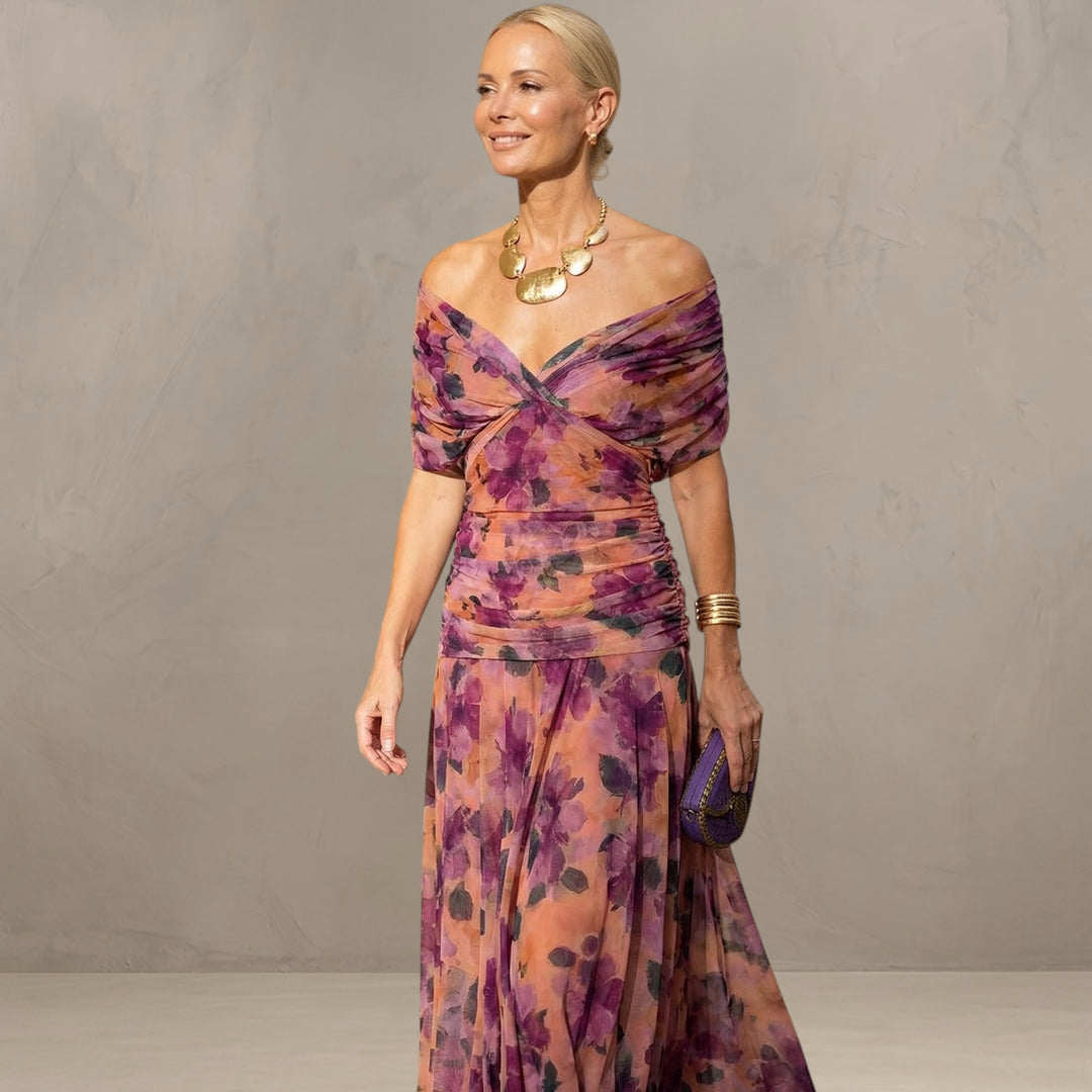 FLORENDRA | FLORAL MAXI DRESS