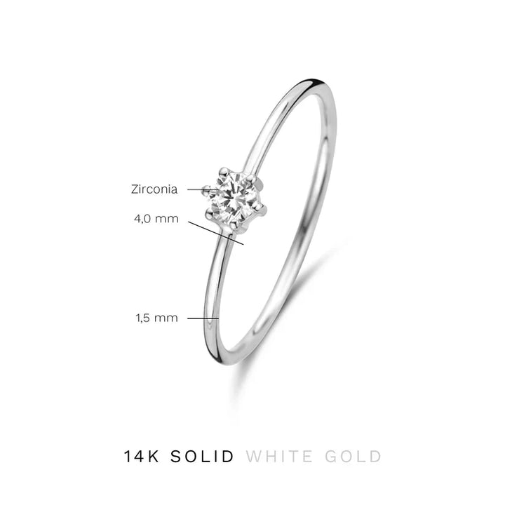 ABELLA | SOLITAIRE STONE RING