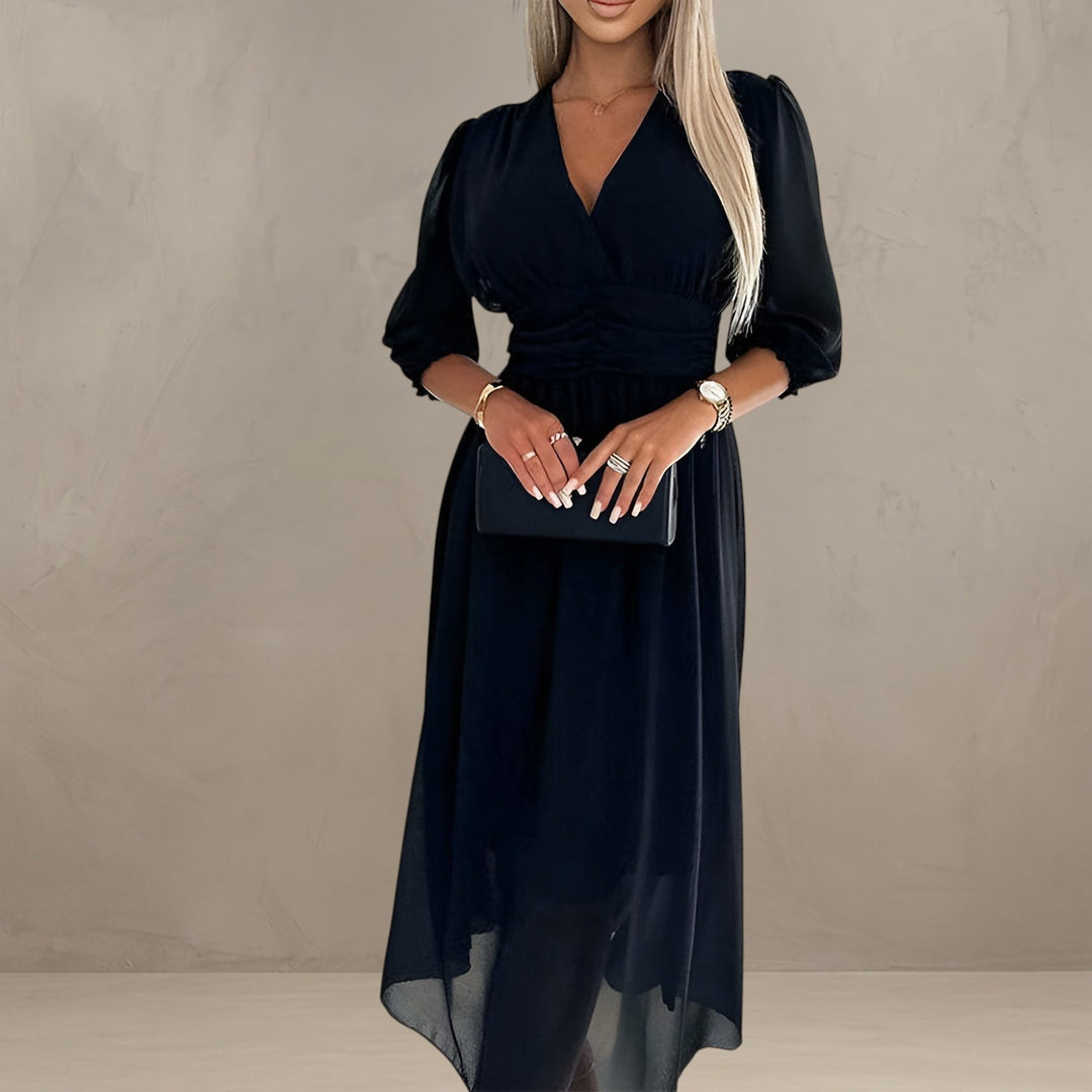 AURORA | ELEGANT WRAP DRESS