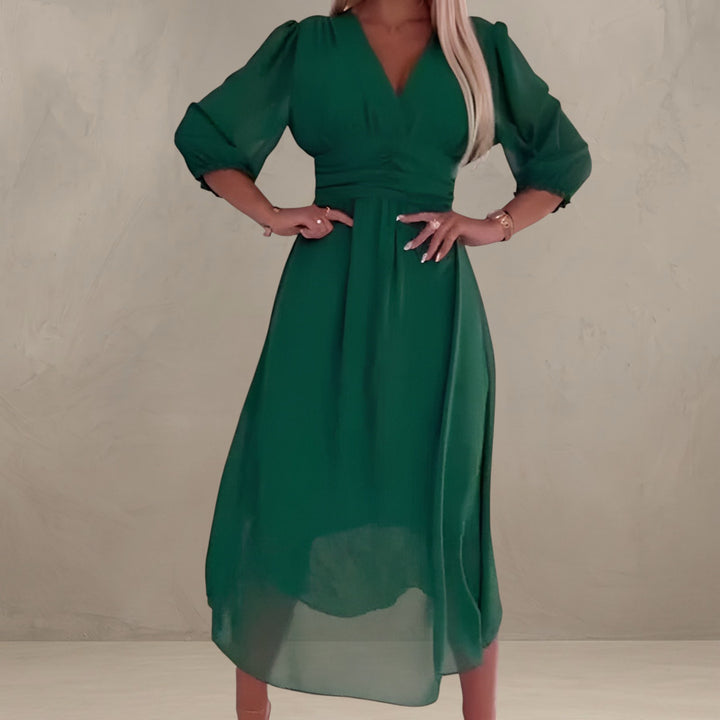 AURORA | ELEGANT WRAP DRESS