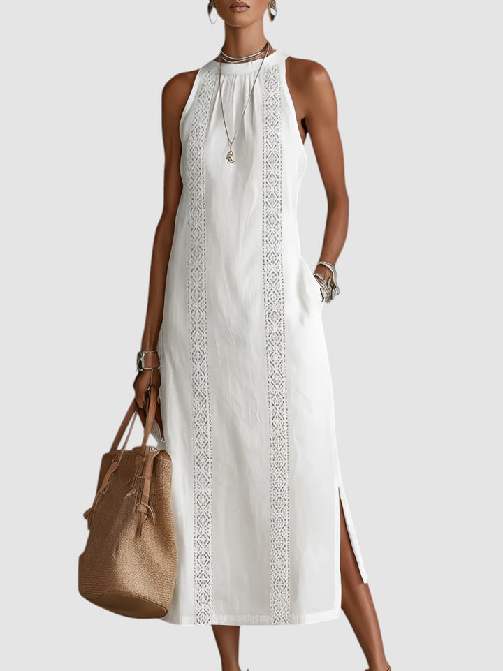 JIMENA | MANDARIN MIDI DRESS