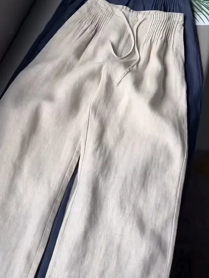 ROSY | Wide-Leg Drawstring Trousers