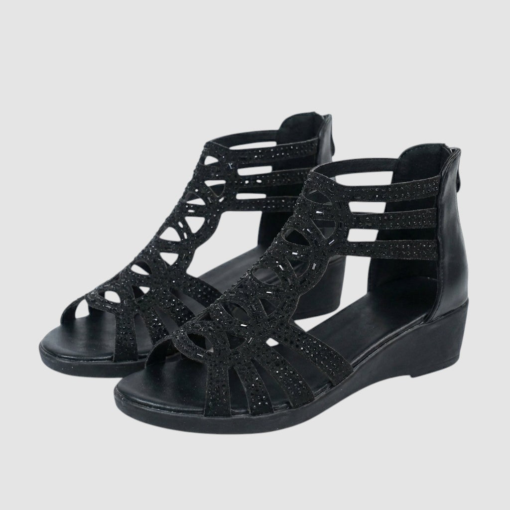 ELVIRA | ELEGANT WEDGE SANDALS
