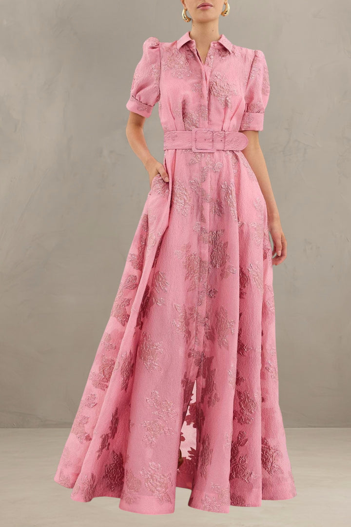 ANABELLA | SHORT PUFF SLEEVES DRESS