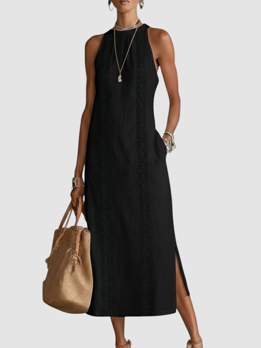 JIMENA | MANDARIN MIDI DRESS