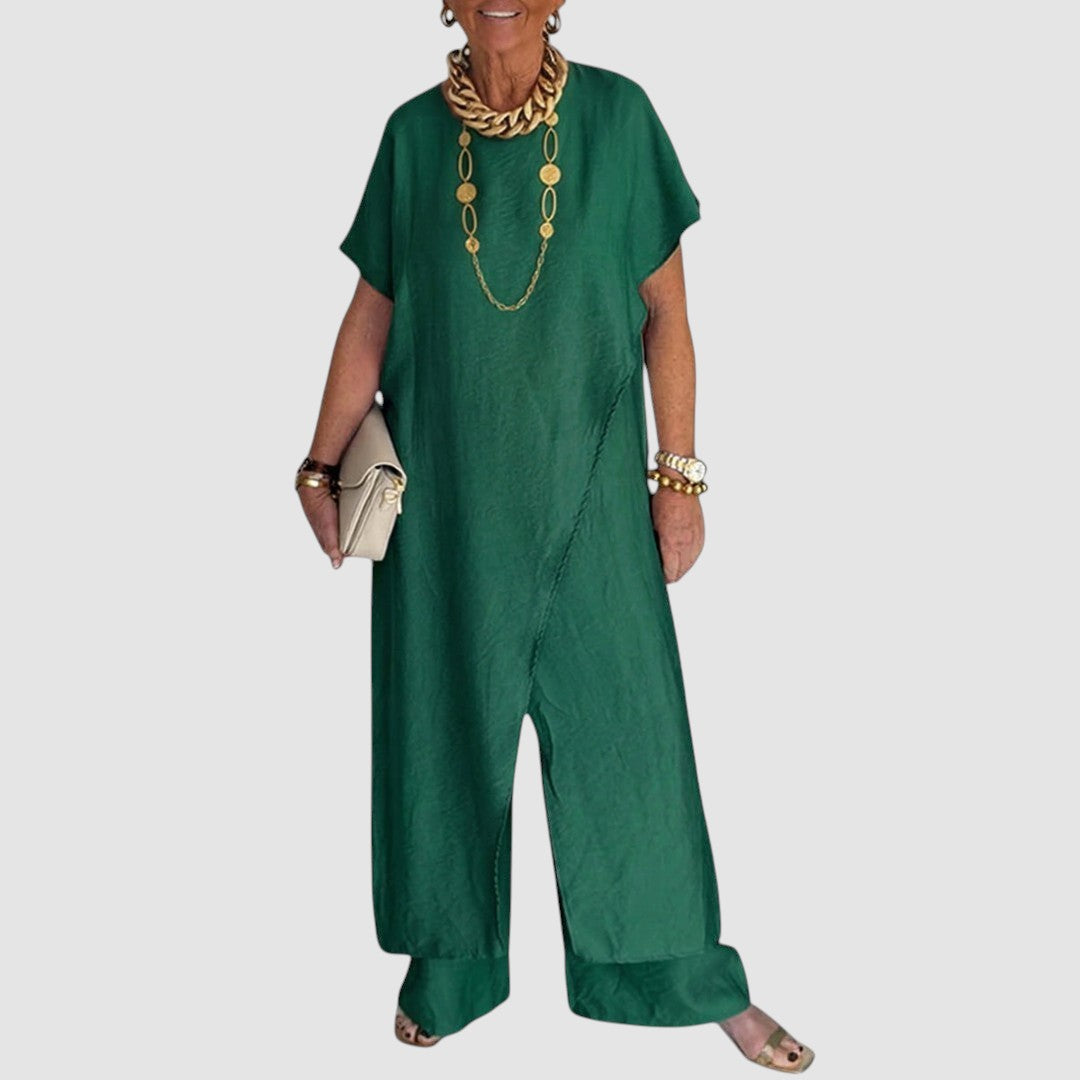 ROSETH | TUNIC & WIDE LEG TROUSER SET