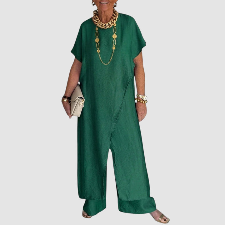 ROSETH | TUNIC & WIDE LEG TROUSER SET