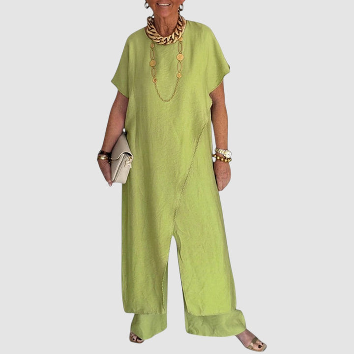 ROSETH | TUNIC & WIDE LEG TROUSER SET
