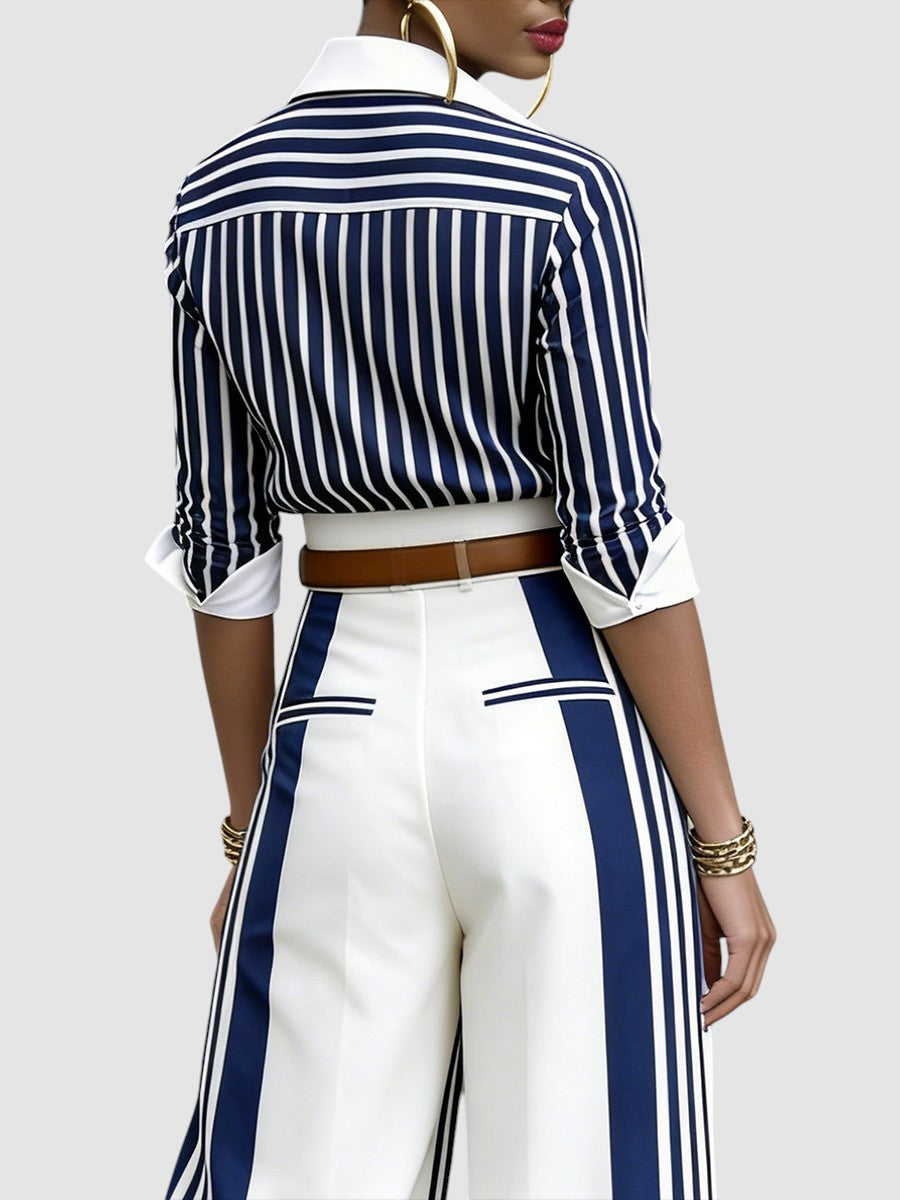 PATRICIA | SHIRT & TROUSER SET