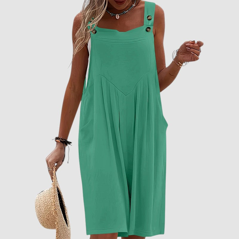 MIRELLE | SLEEVELESS WIDE-LEG JUMPSUIT