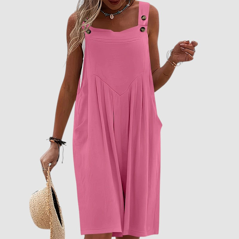 MIRELLE | SLEEVELESS WIDE-LEG JUMPSUIT