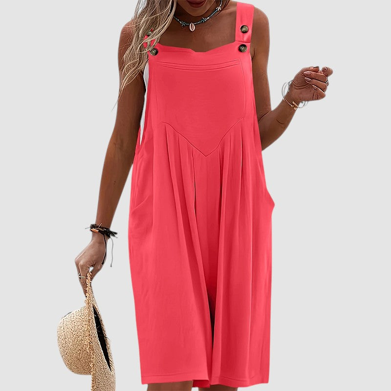 MIRELLE | SLEEVELESS WIDE-LEG JUMPSUIT
