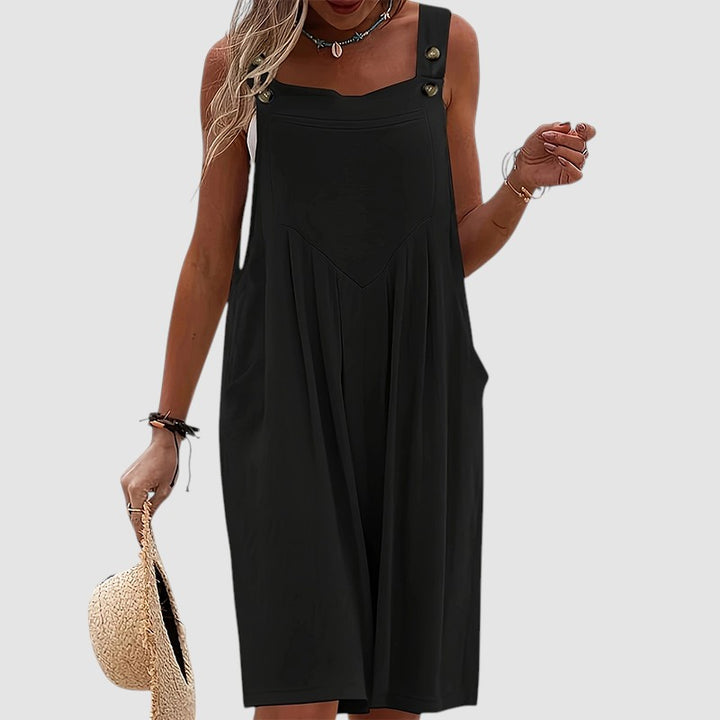 MIRELLE | SLEEVELESS WIDE-LEG JUMPSUIT