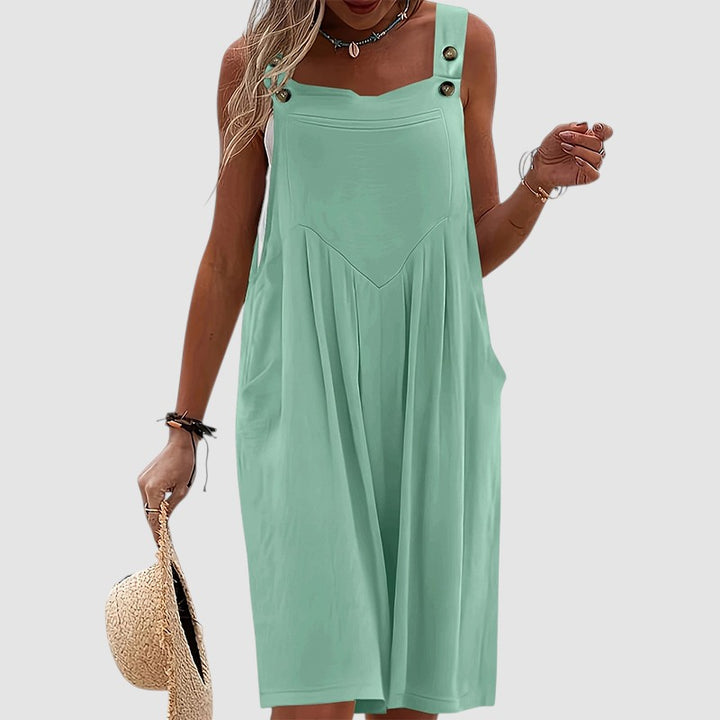 MIRELLE | SLEEVELESS WIDE-LEG JUMPSUIT