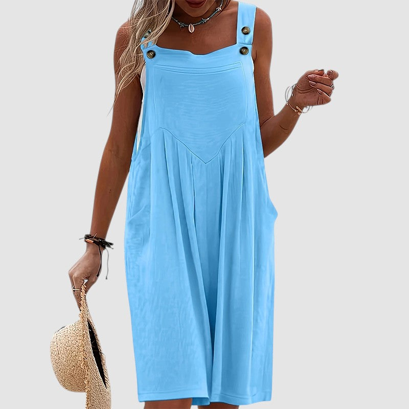 MIRELLE | SLEEVELESS WIDE-LEG JUMPSUIT