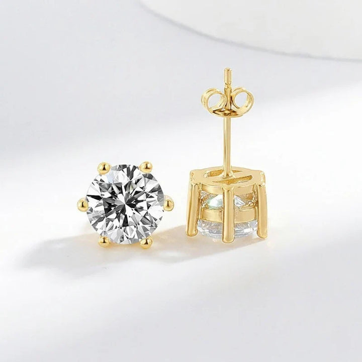 TERA | SOLITAIRE STUD EARRINGS